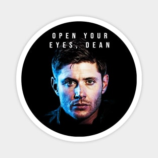 Supernatural Open Your Eyes Dean Magnet